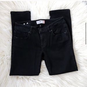 CAbi new crop black stretch ankle jeans #3189 s4